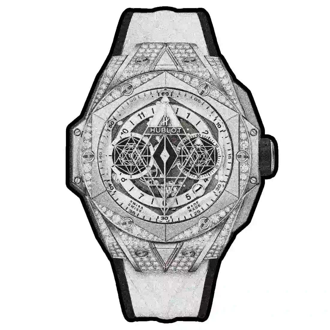 Hublot Big Bang Automatik Weiß