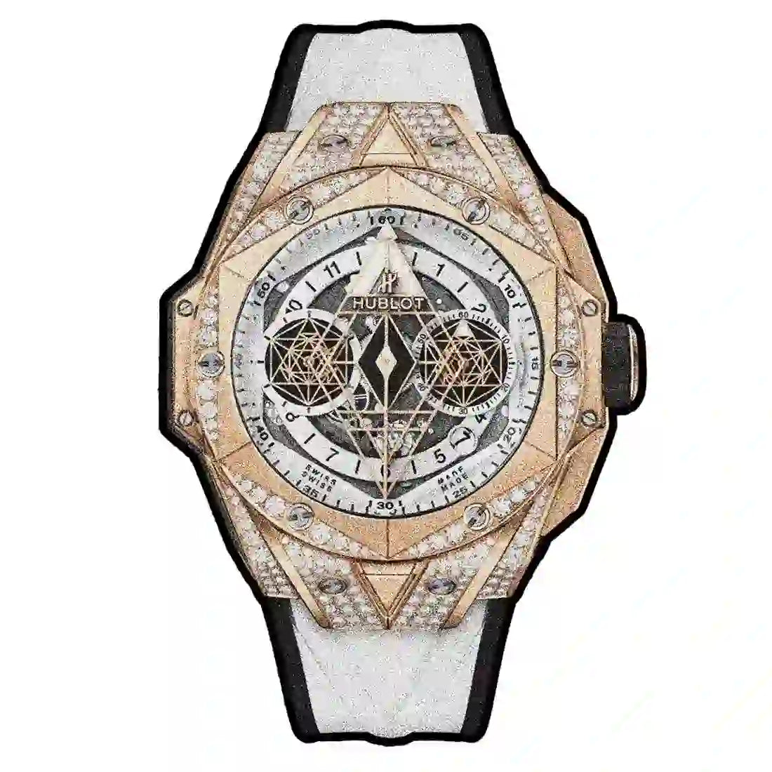 Hublot Big Bang Automatik Weiß