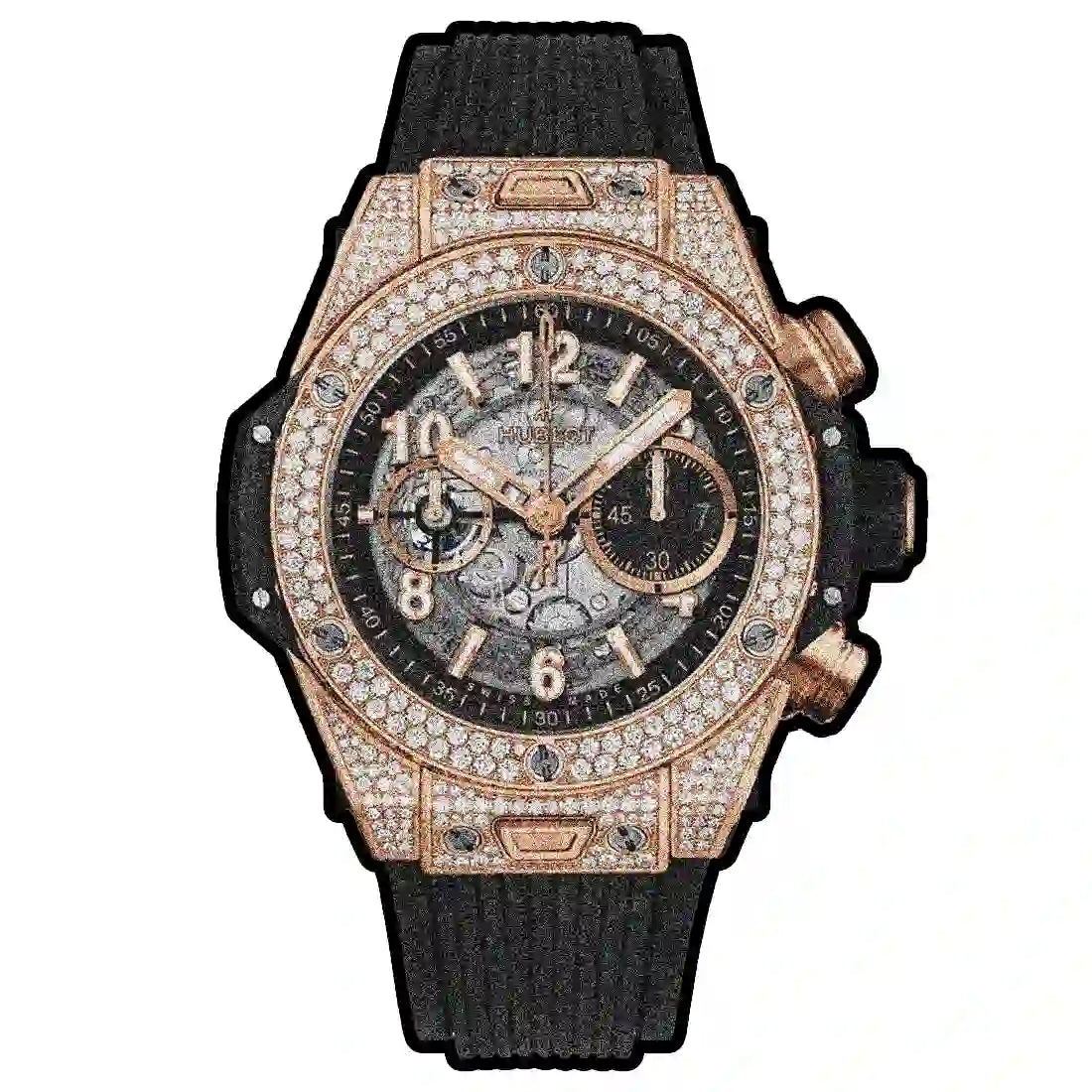 Hublot Big Bang Automatik Schwarz