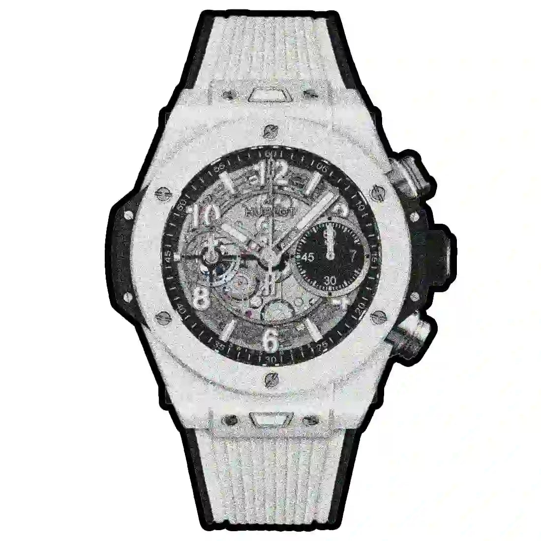 Hublot Big Bang Automatik Schwarz