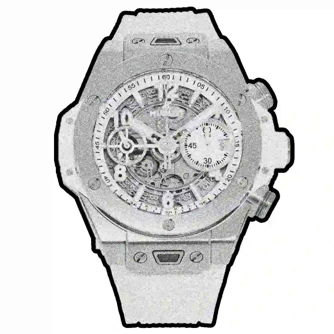 Hublot Big Bang Automatik Weiß