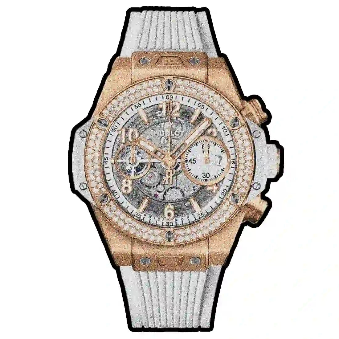 Hublot Big Bang Automatik Weiß