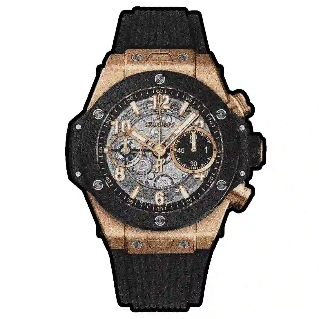 Hublot Big Bang Automatik Schwarz