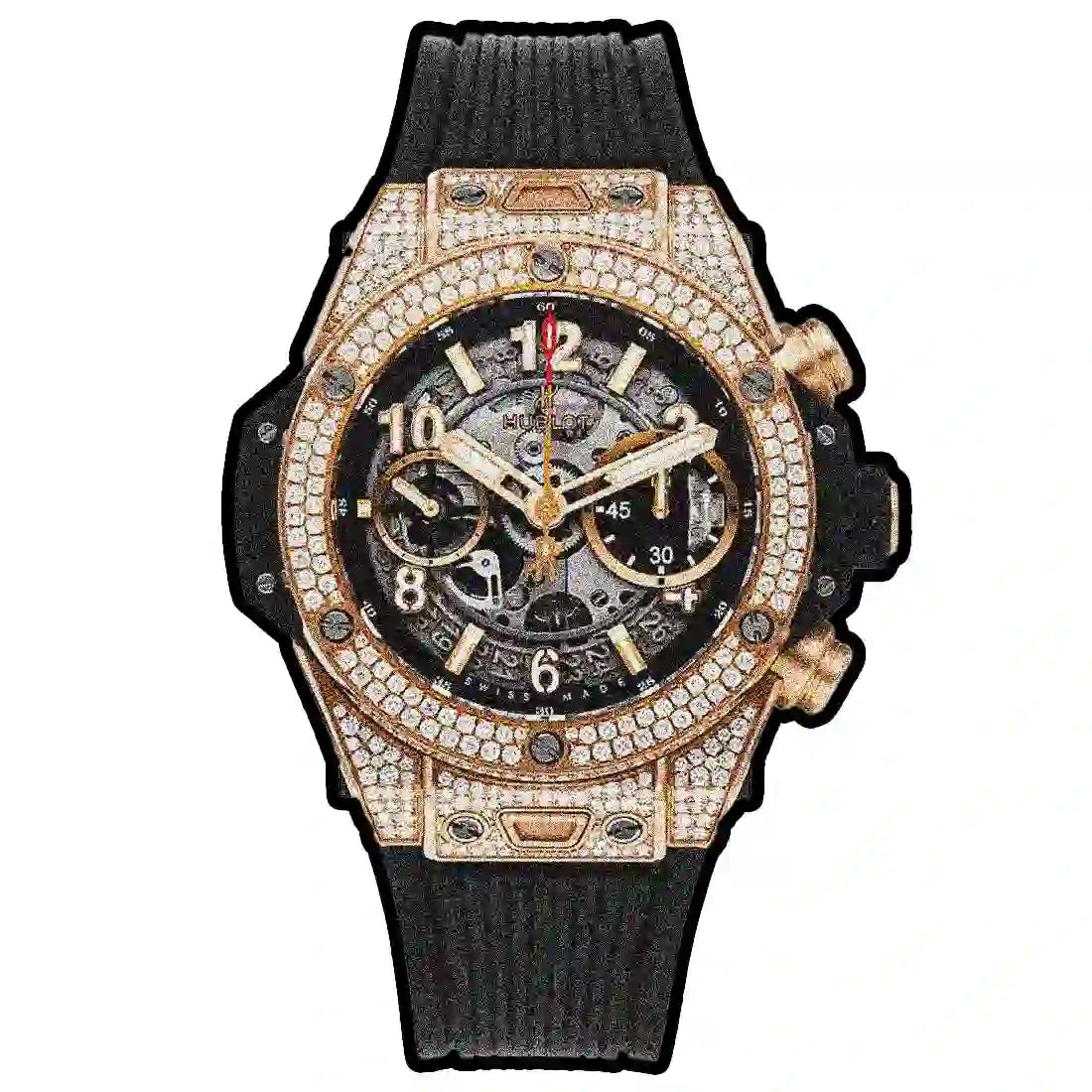 Hublot Big Bang Automatik Schwarz