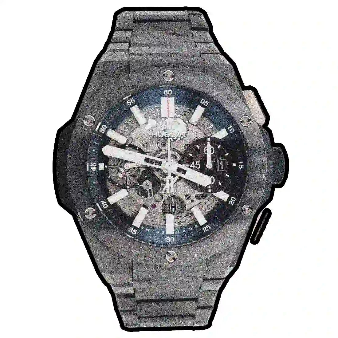 Hublot Big Bang Automatik Schwarz