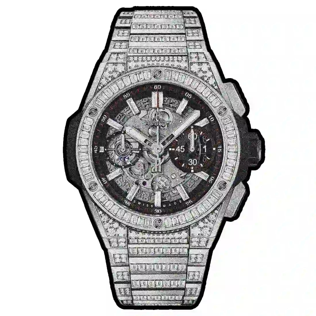 Hublot Big Bang Automatik Schwarz