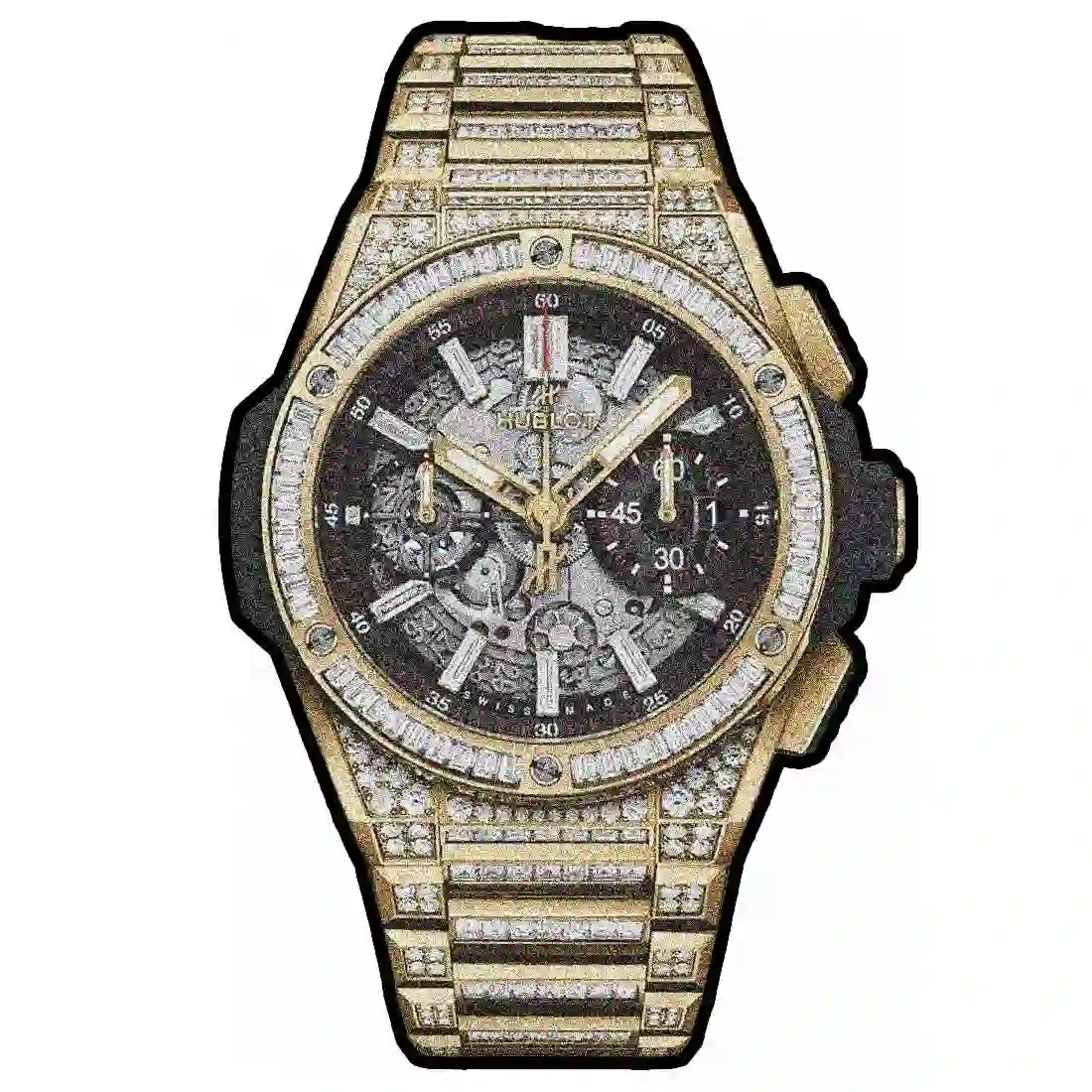 Hublot Big Bang Automatik Schwarz