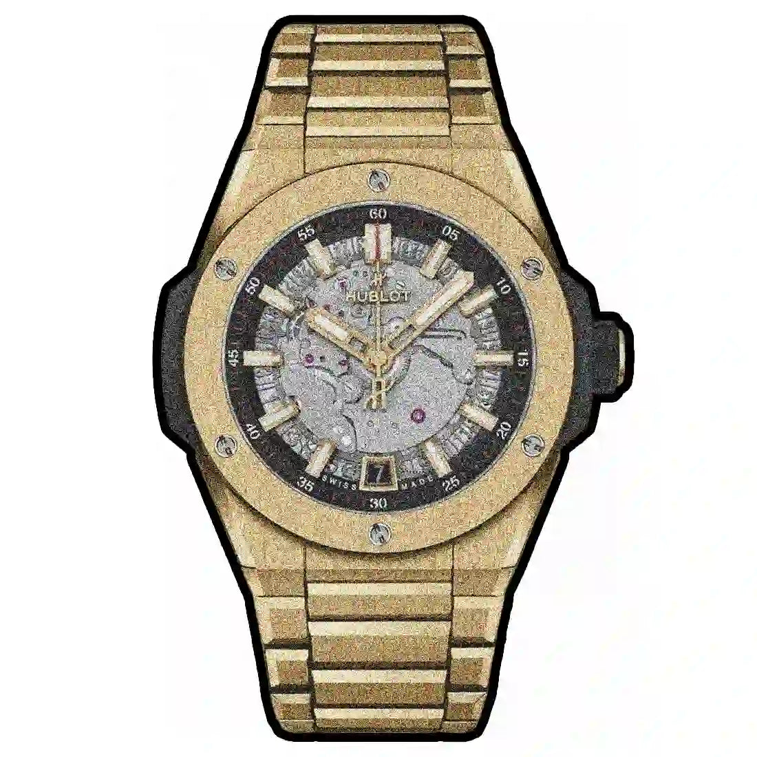 Hublot Big Bang Automatik Schwarz