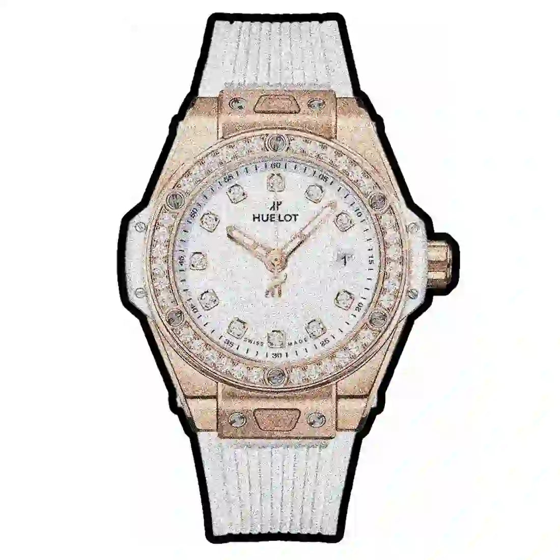 Hublot Big Bang Automatik Weiß