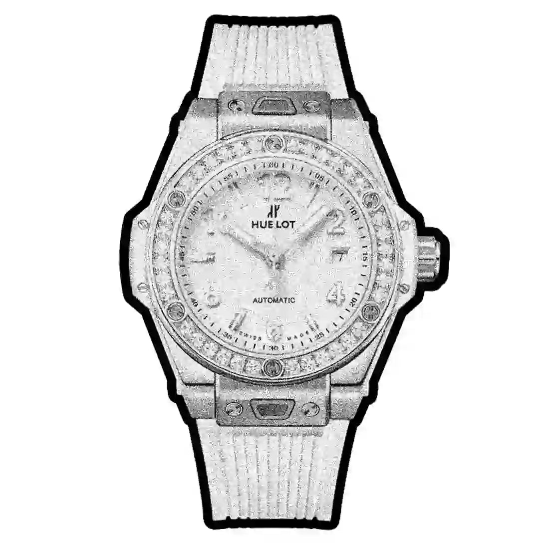 Hublot Big Bang Automatik Weiß