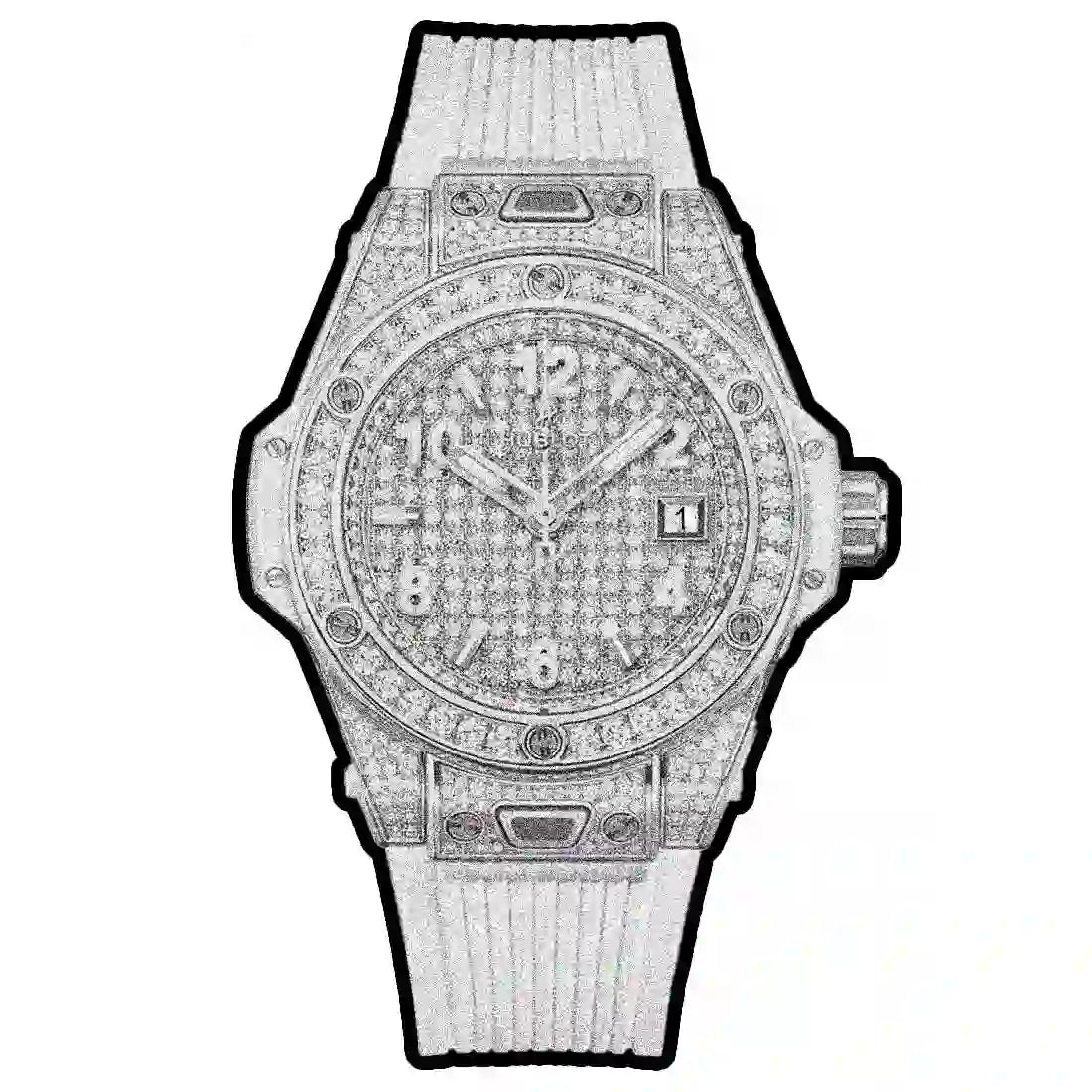 Hublot Big Bang Automatik Silber