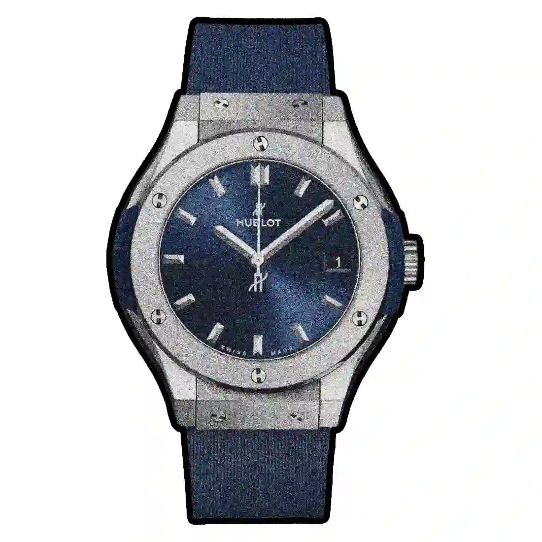 Hublot Classic Fusion Quartz Blue 33mm