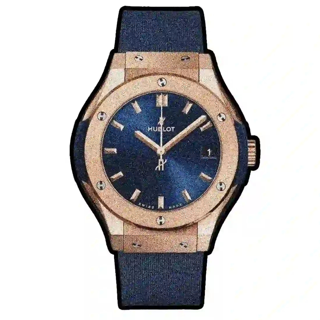 Hublot Classic Fusion Quartz Blue 33mm