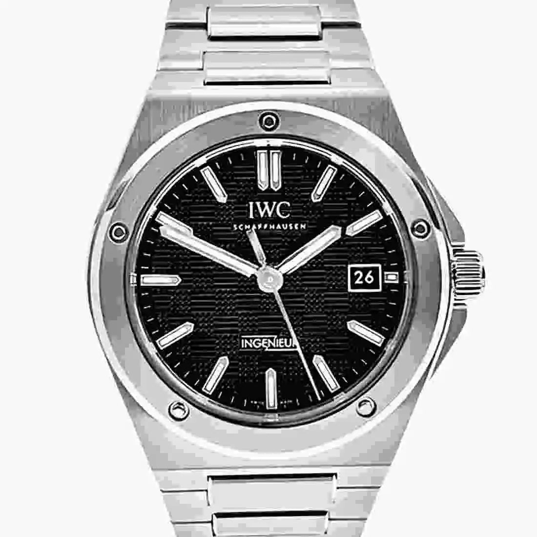 IWC Ingenieur Automatic zwart 35 mm