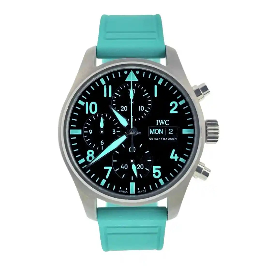 IWC Montre d'Aviateur Automatique Noir 41mm