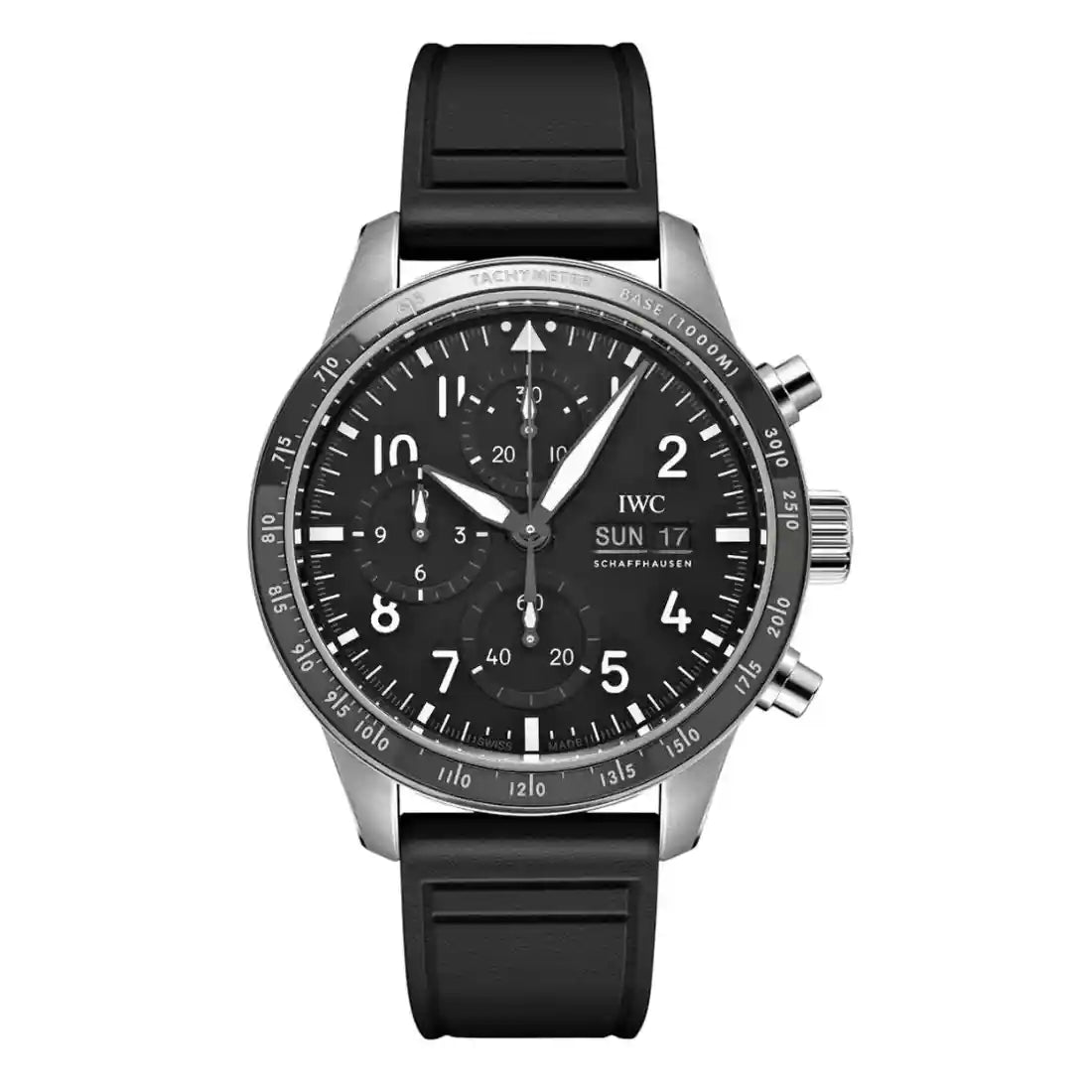 IWC Montre d'Aviateur Automatique Noir 41mm