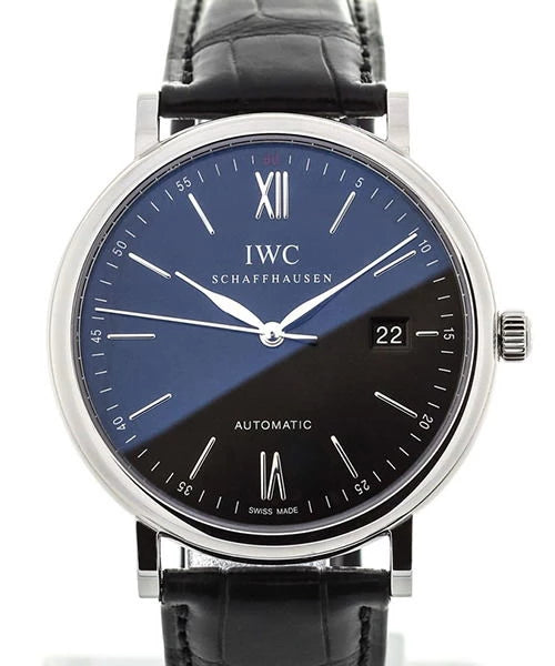 IWC Portofino Automatik Schwarz