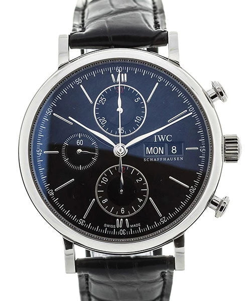 IWC Portofino Automatik Schwarz