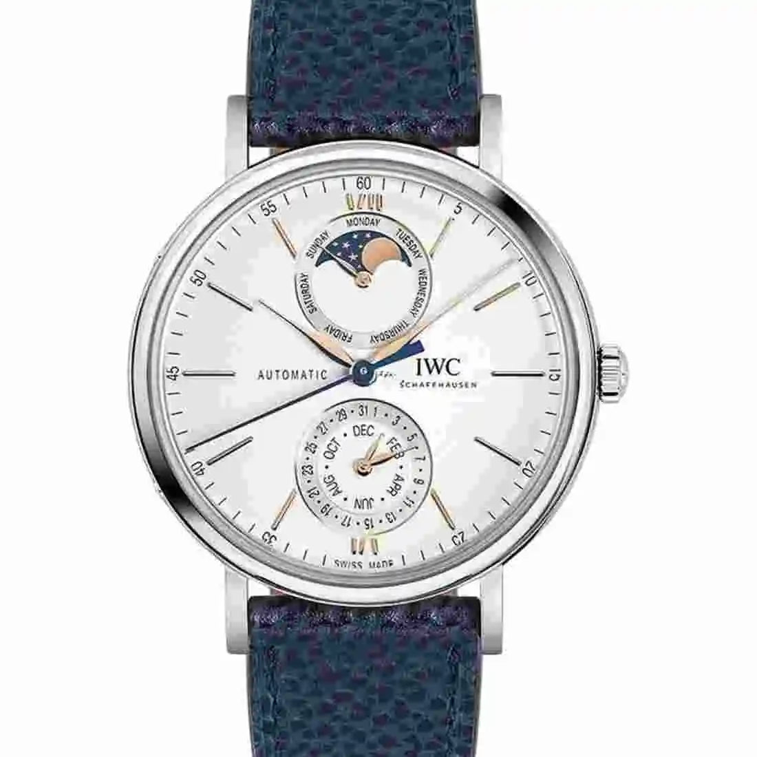 IWC Portofino Automatik Silber