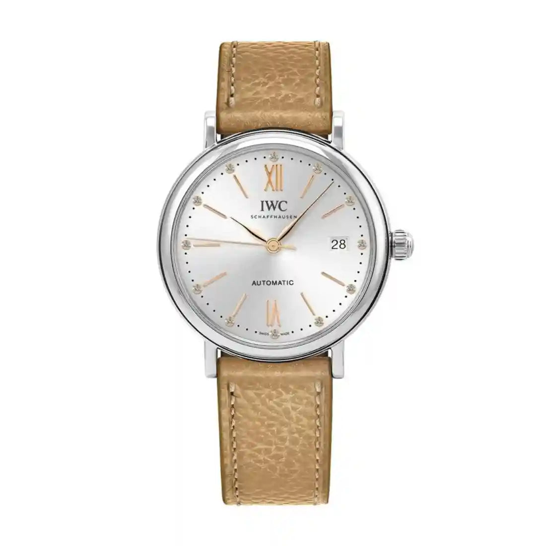 IWC Portofino Automatic zilver 37 mm