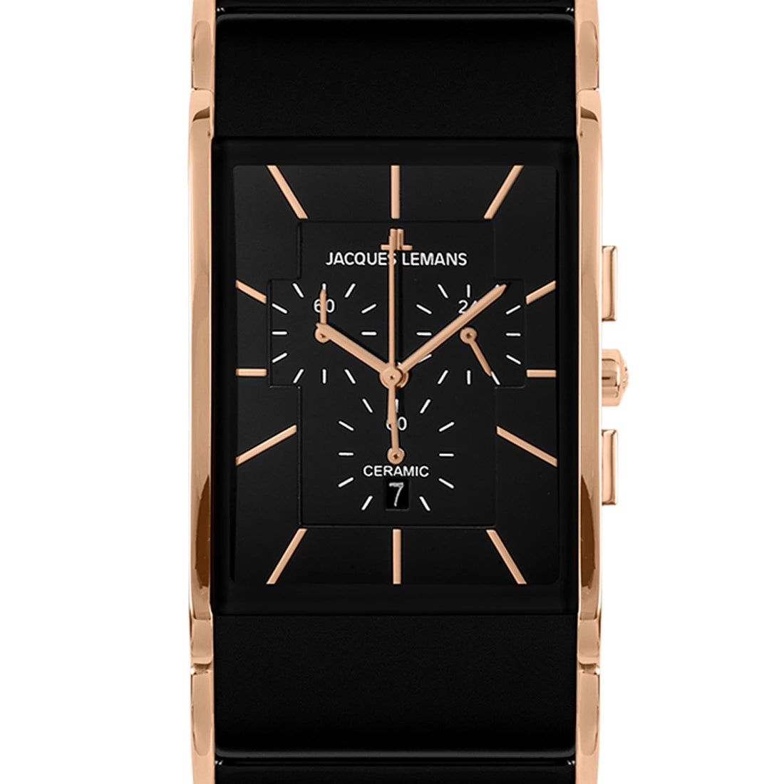 Jacques Lemans Dublin Quartz Black 35mm