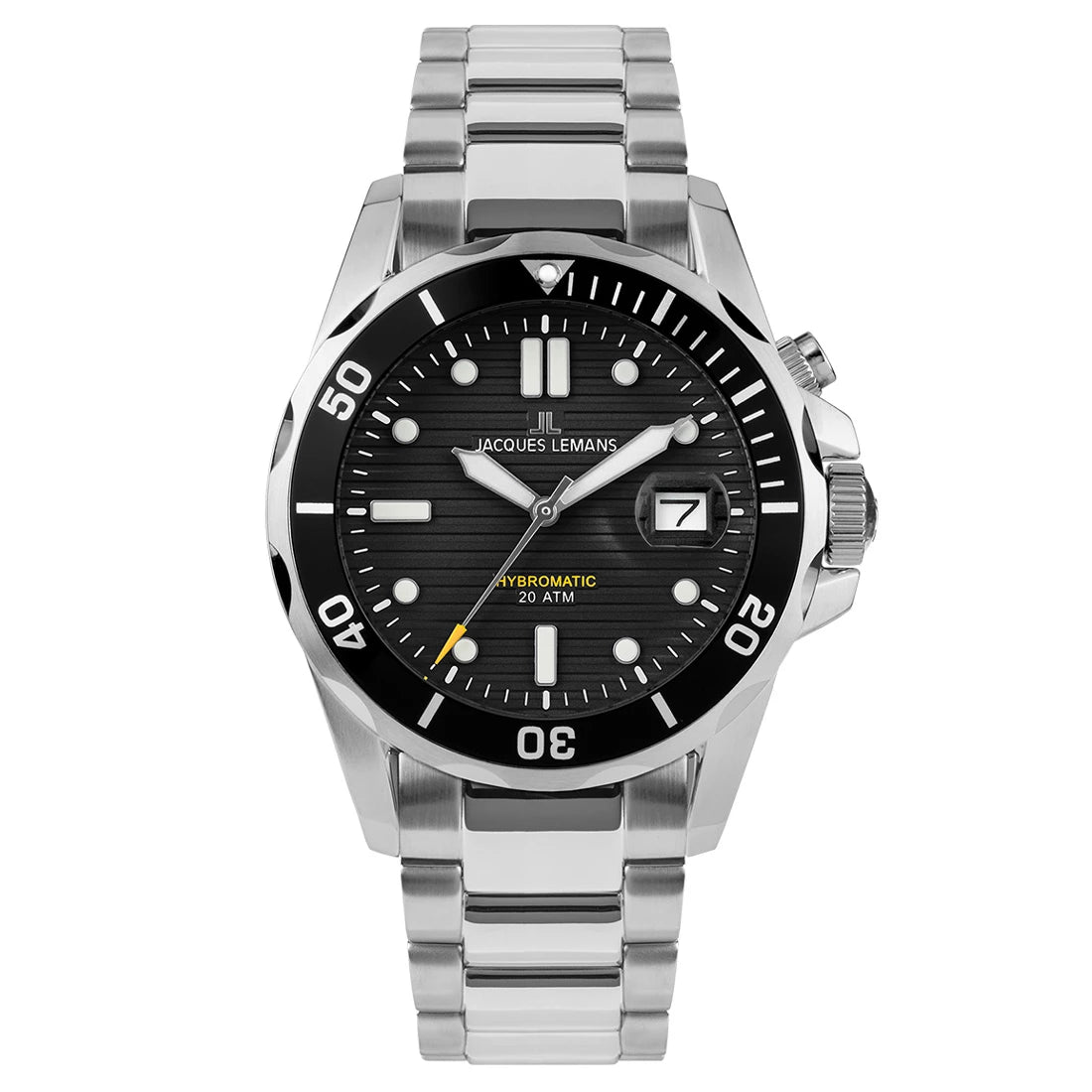 Jacques Lemans Hybromatic Hybromatic Zwart 41 mm