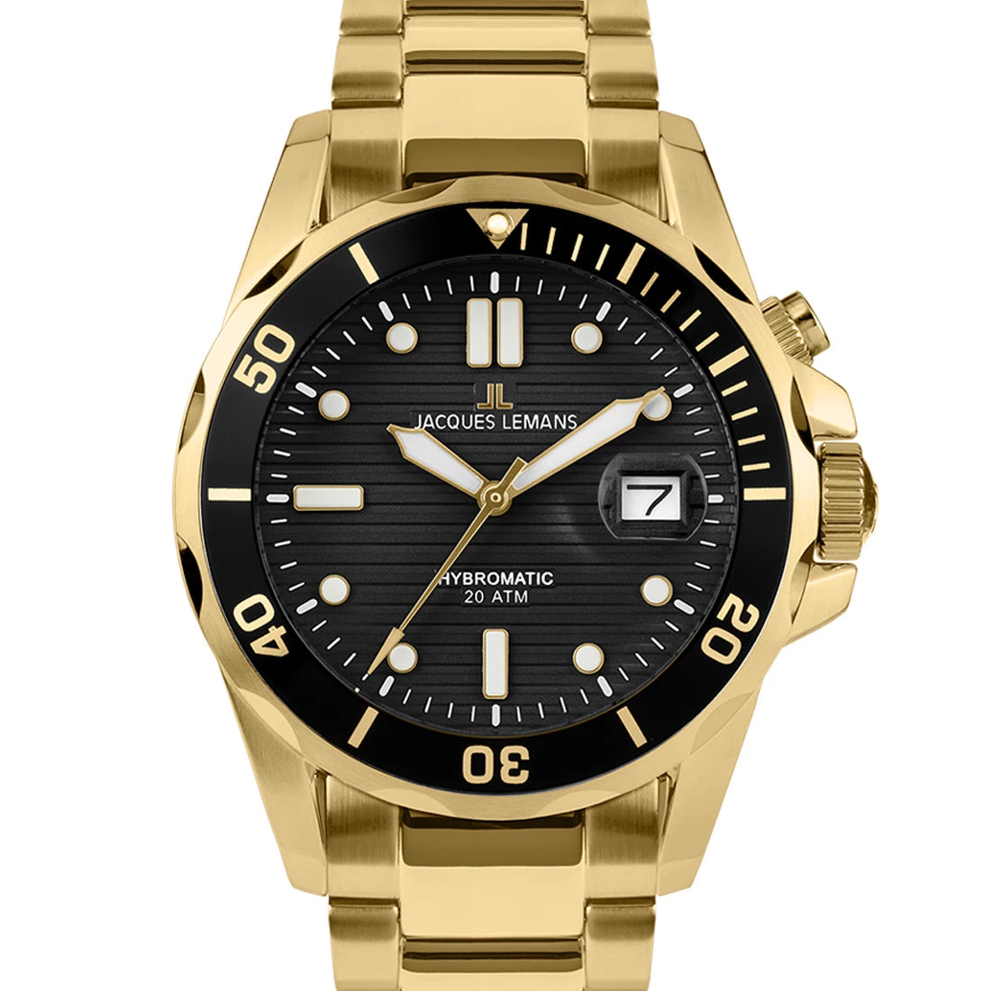 Jacques Lemans Hybromatic Hybromatic Zwart 41 mm