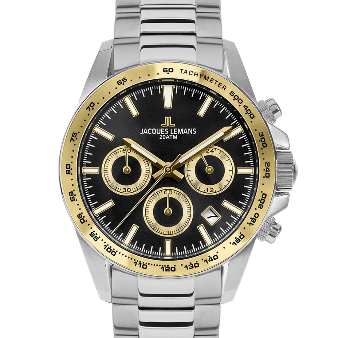 Jacques Lemans Liverpool Quarz Schwarz