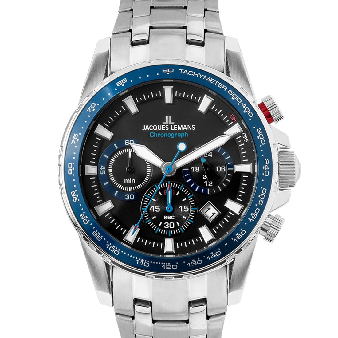 Jacques Lemans Liverpool Quarz Schwarz