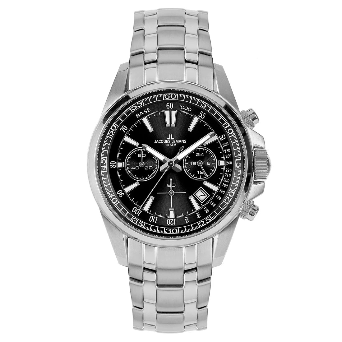 Jacques Lemans Liverpool Quarz Schwarz