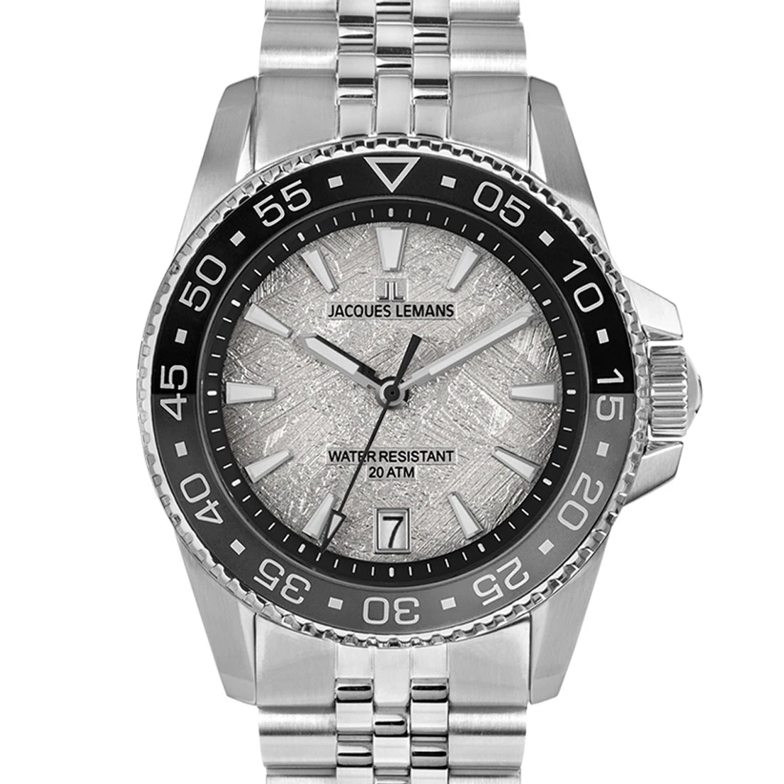 Jacques Lemans Liverpool Diver Quartz Grey 41mm