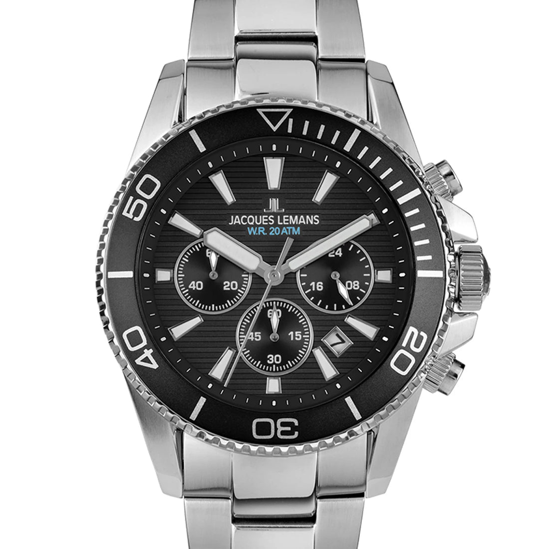 Jacques Lemans Liverpool Diver Quartz Noir
