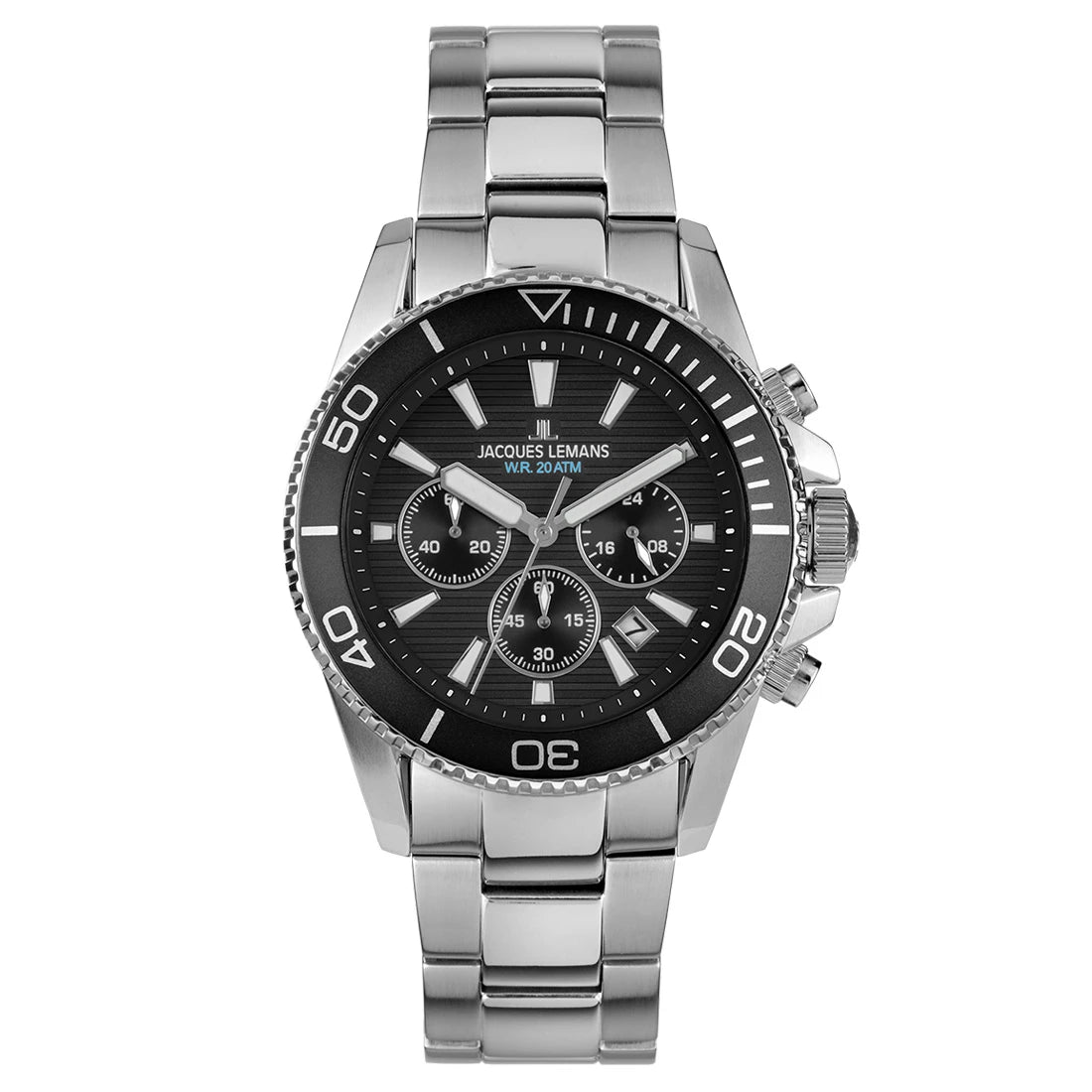 Jacques Lemans Liverpool Diver Quartz Noir