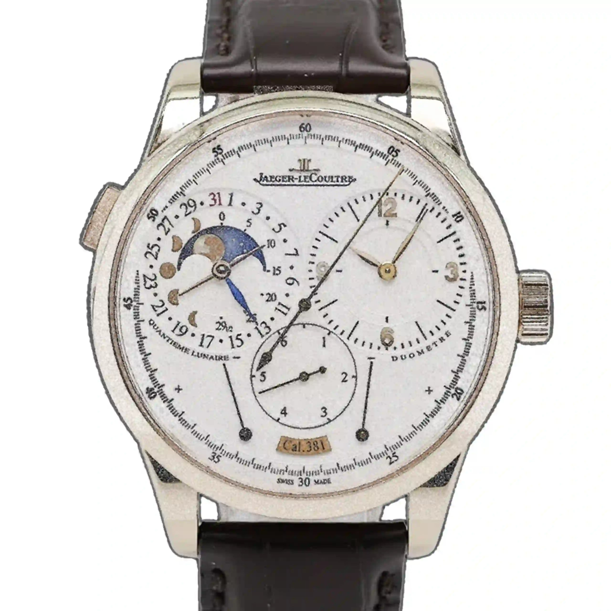 Jaeger-LeCoultre Duomètre Remontage Manuel 41 mm