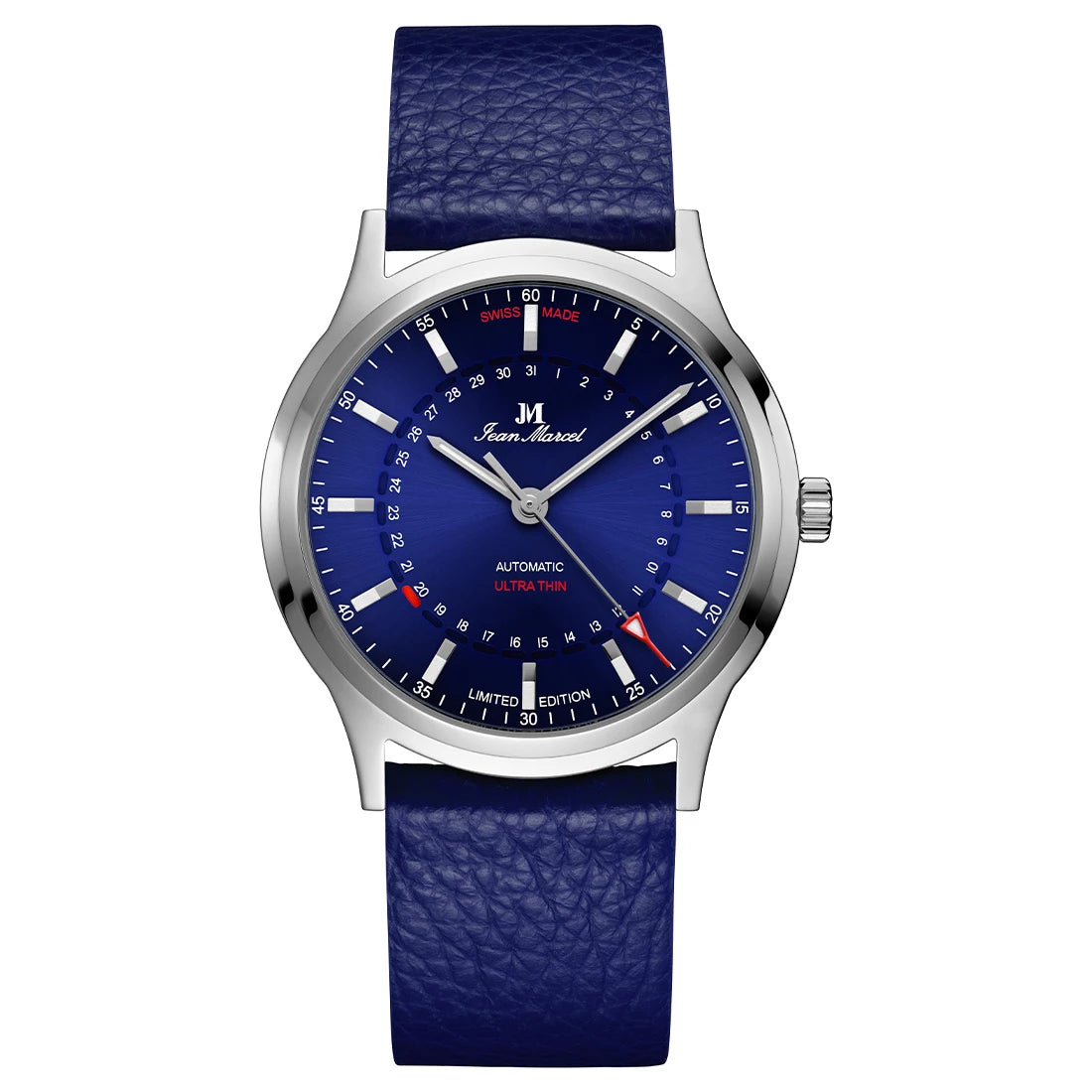Jean Marcel Stealth Automatic Blauw 41 mm