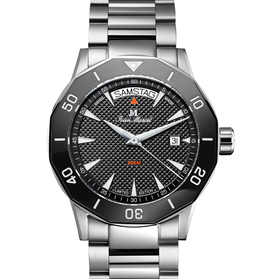 Jean Marcel Tropical Diver Automatic Black 42mm