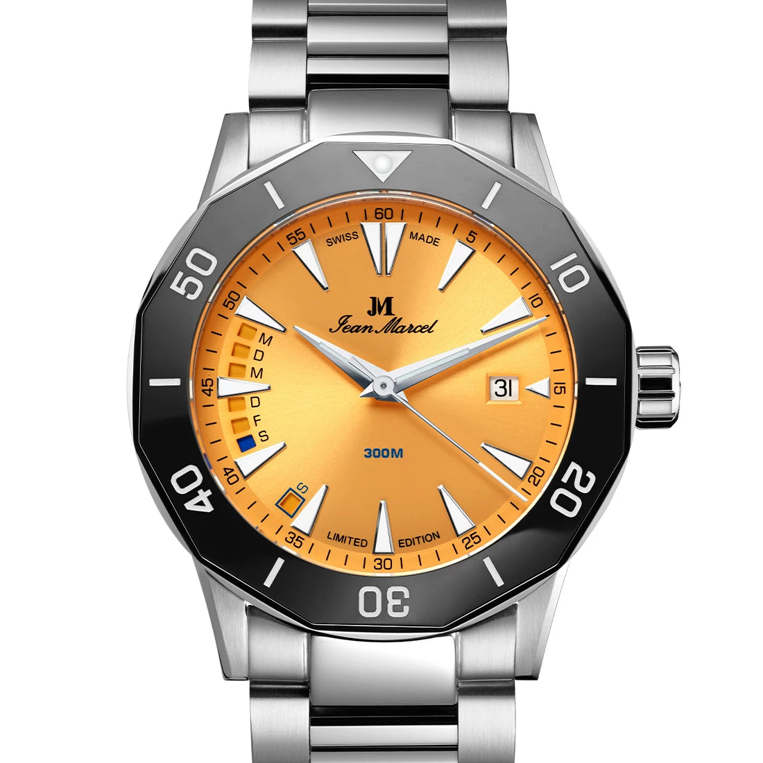 Jean Marcel Tropical Diver Automatic Orange 42mm