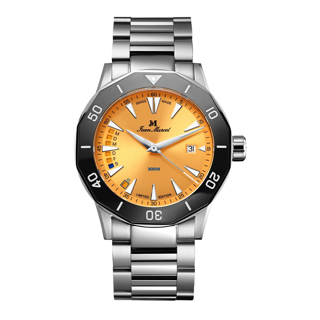 Jean Marcel Tropical Diver Automatic Orange 42mm