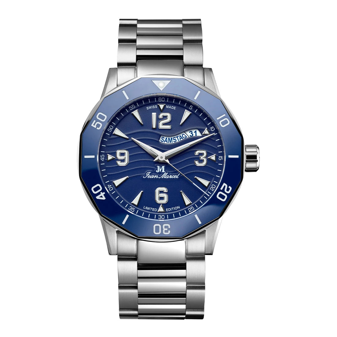 Jean Marcel Tropical Diver- Waves Automatic Blue 42mm