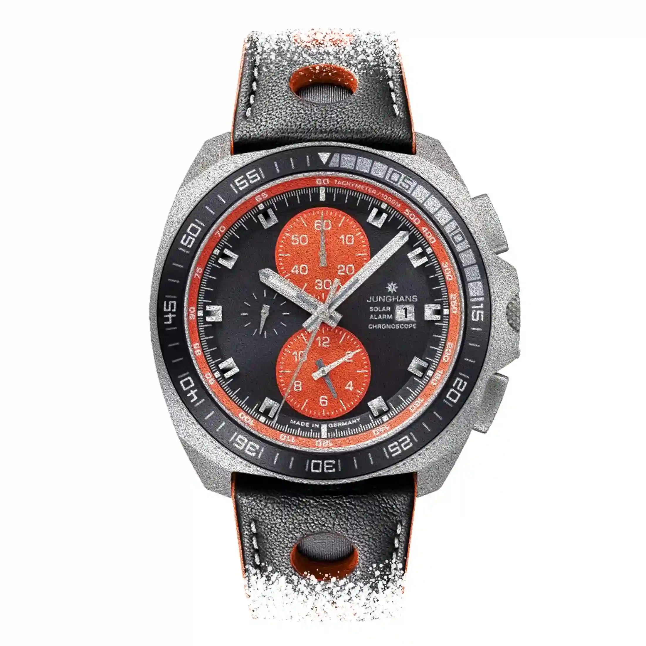 Junghans 1972 Quartz Zwart 43 mm