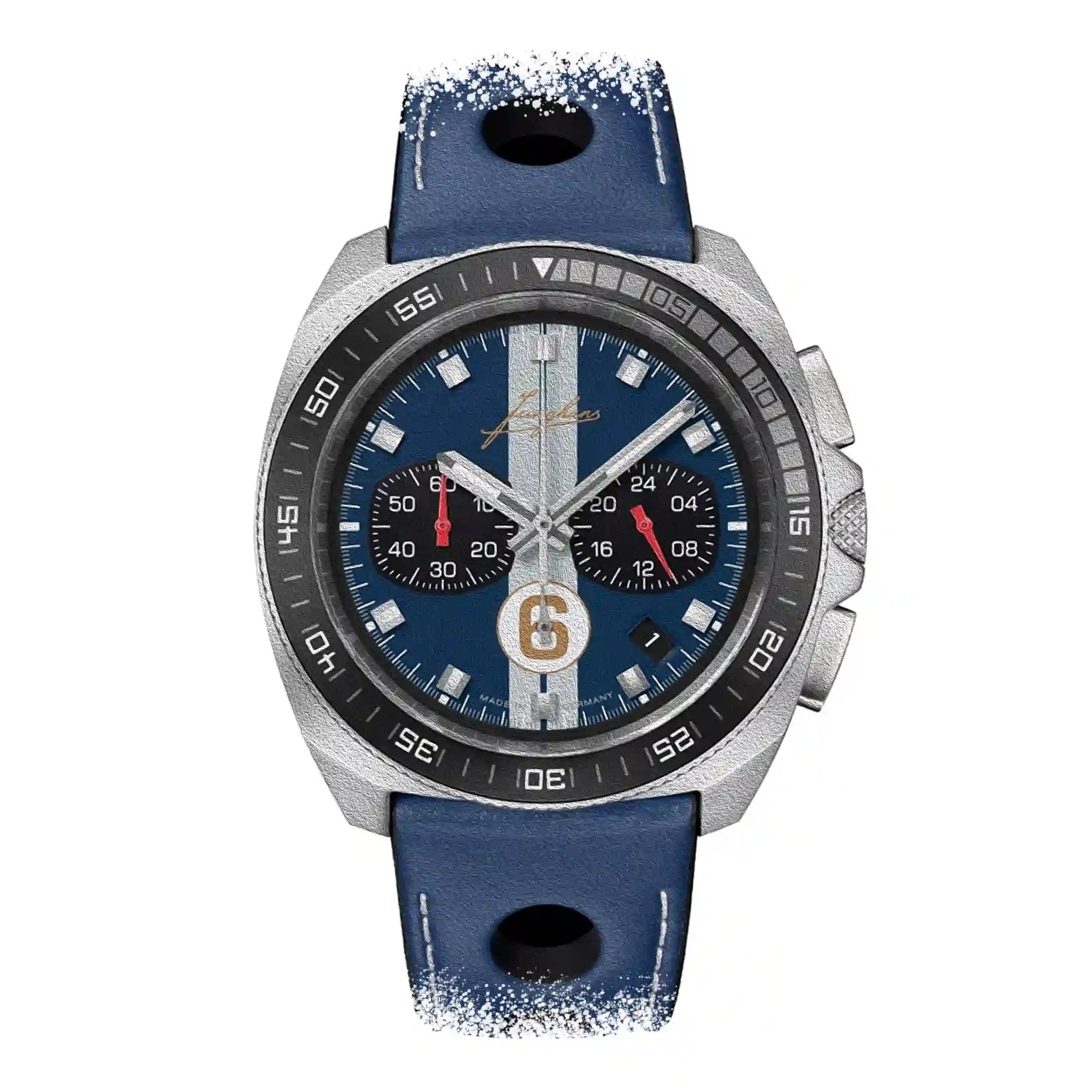 Junghans 1972 Quartz Blue 43 mm