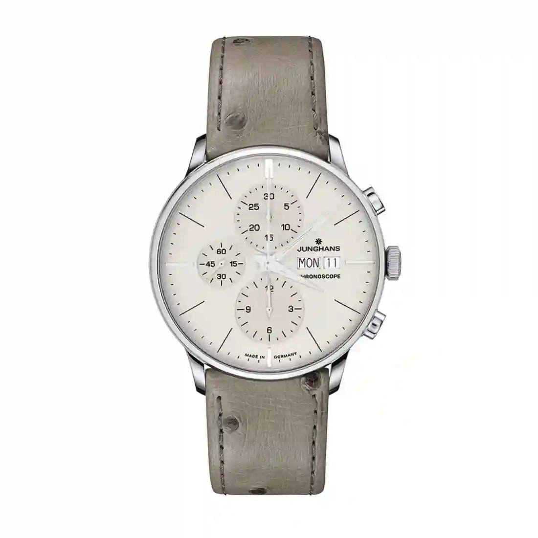 Junghans Meister Automatic Grey 40mm German Calendar