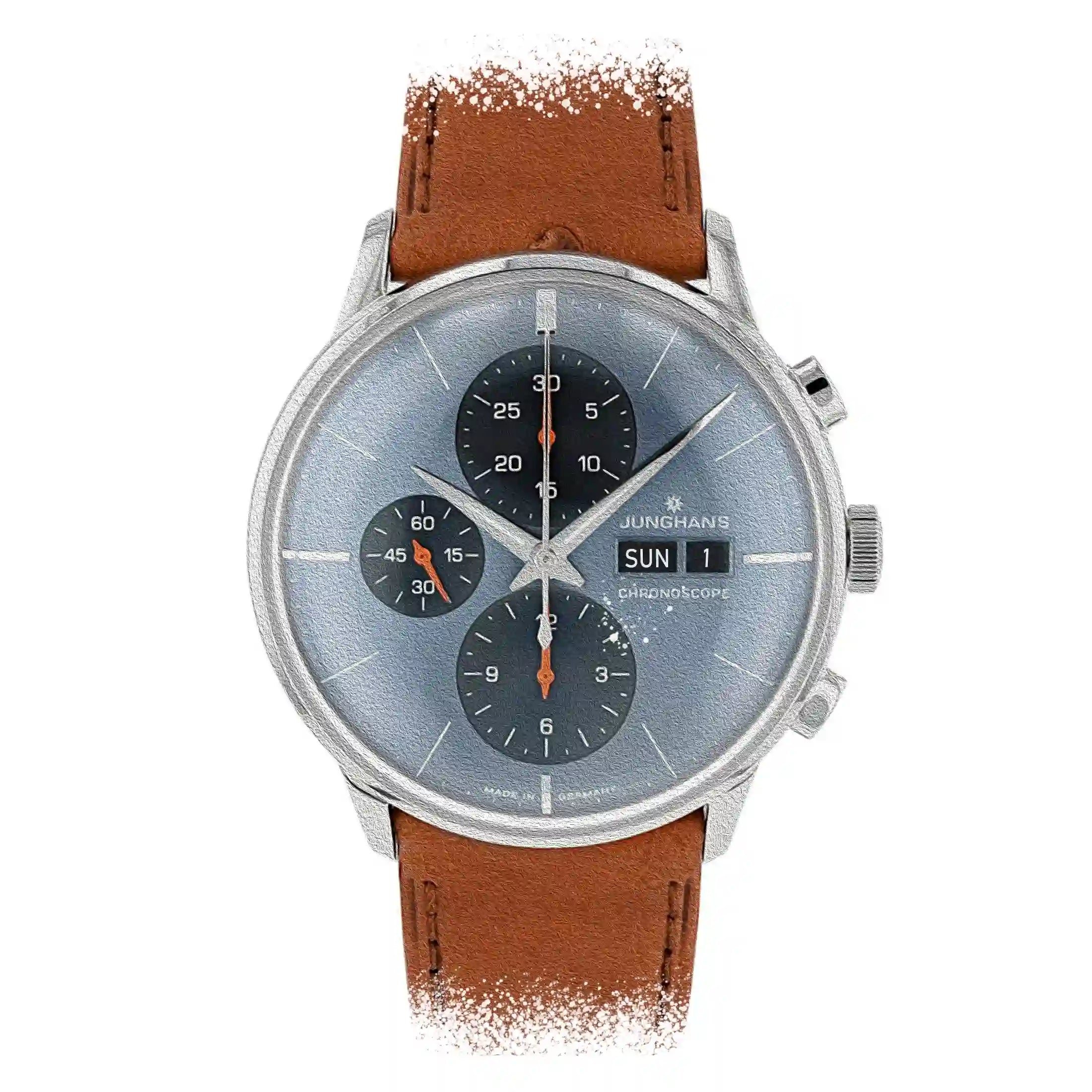 Junghans Meister Automatic Grey 41mm German Calendar
