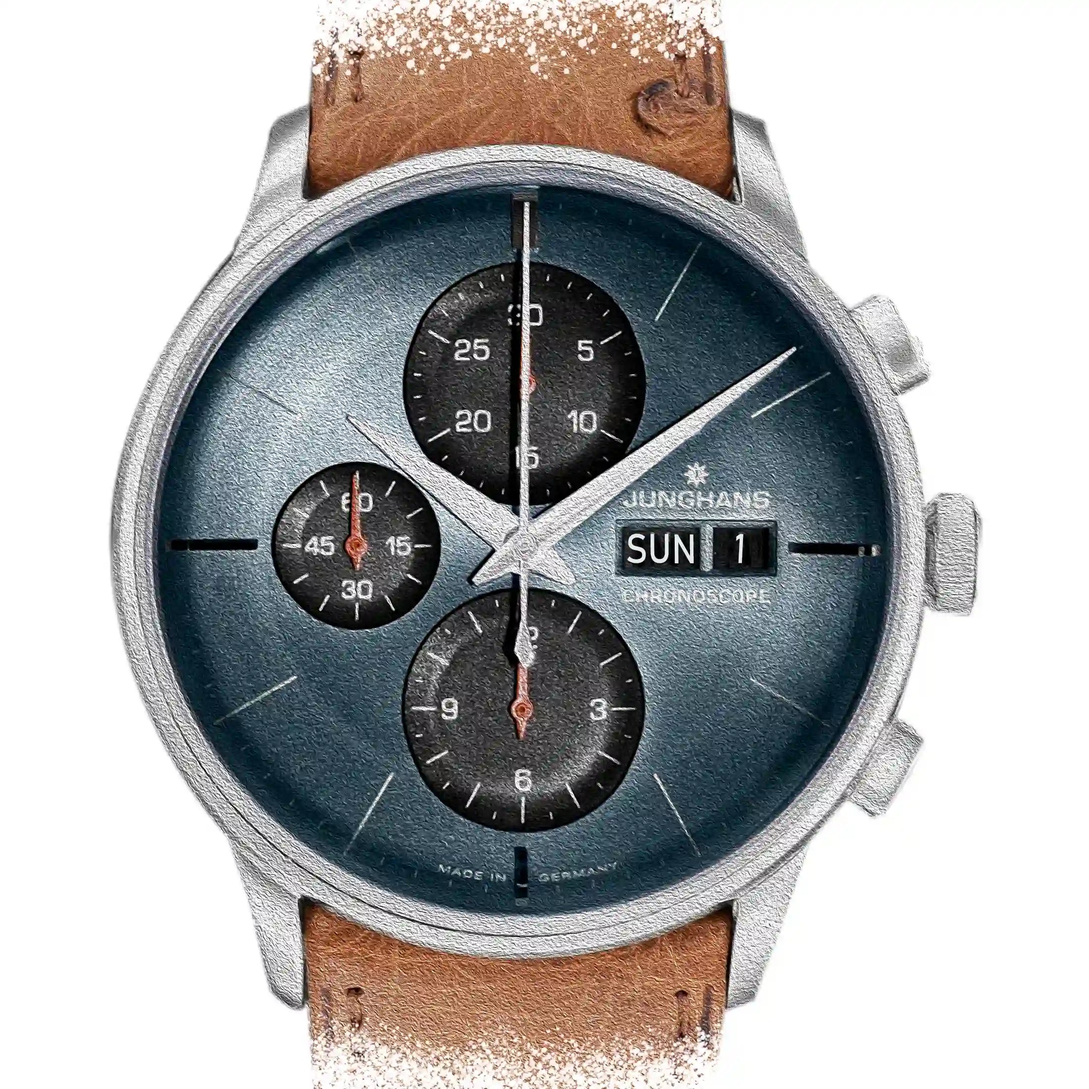 Junghans Meister Automatic Grey 41mm English Calendar