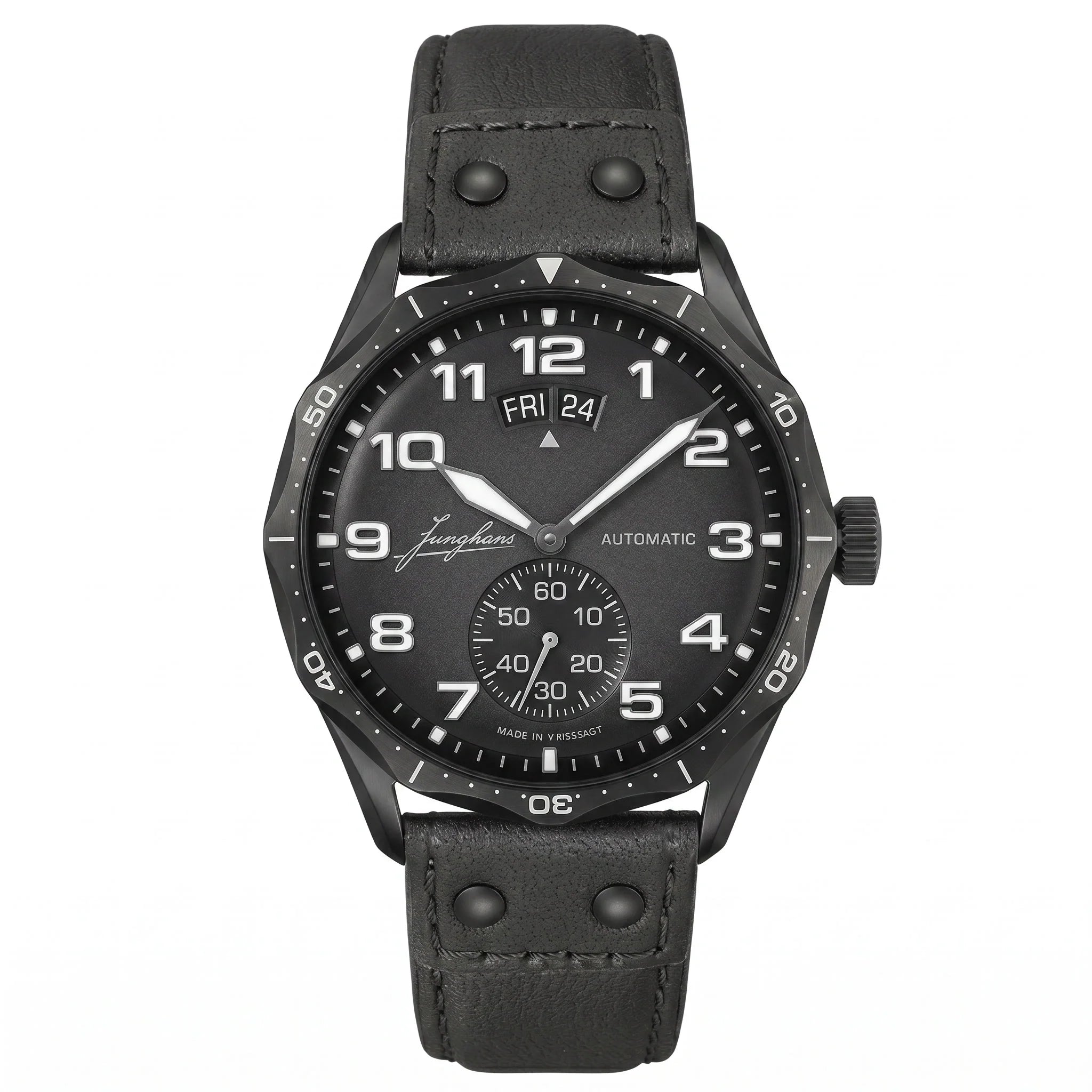 Junghans Pilot Automatik Grau