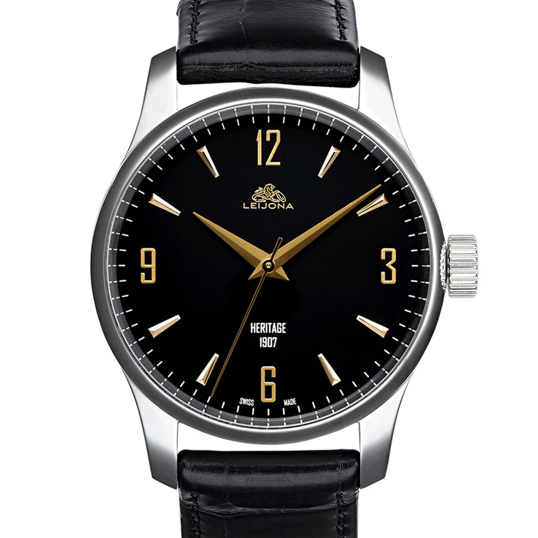 Voutilainen x Leijona Oiva Classic Automatik Schwarz