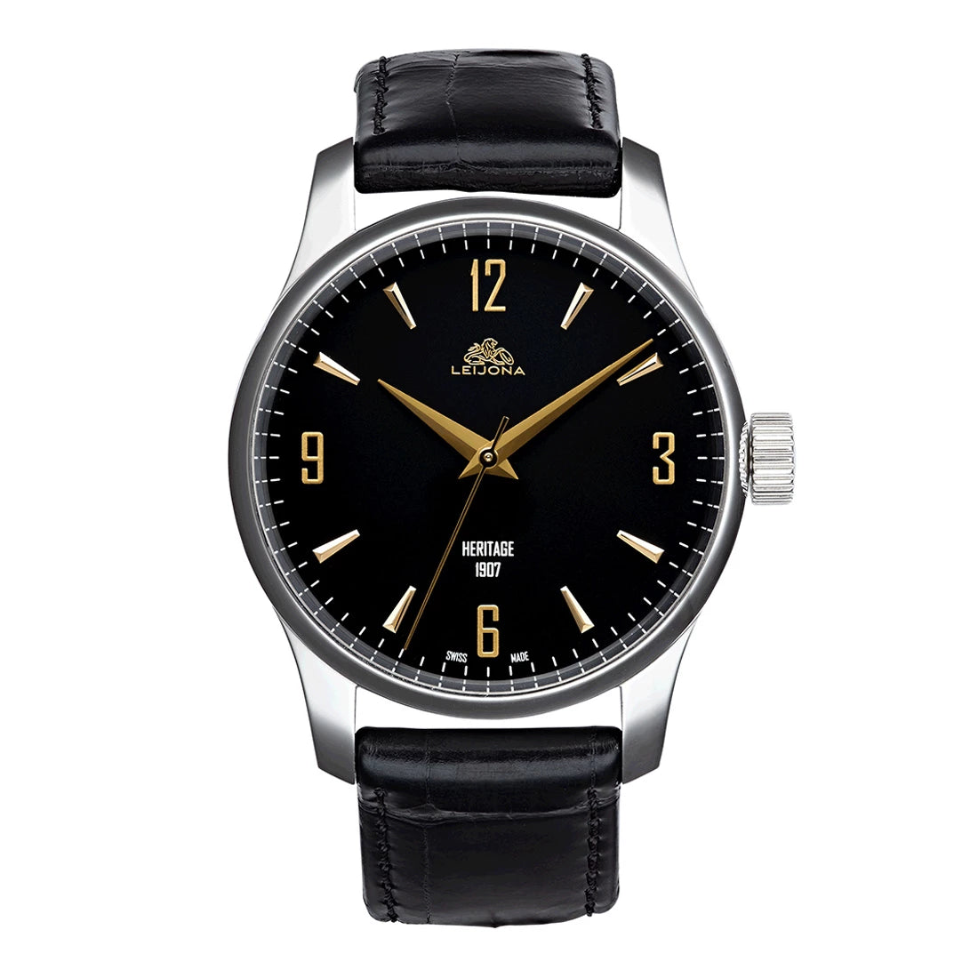 Voutilainen x Leijona Oiva Classic Automatik Schwarz