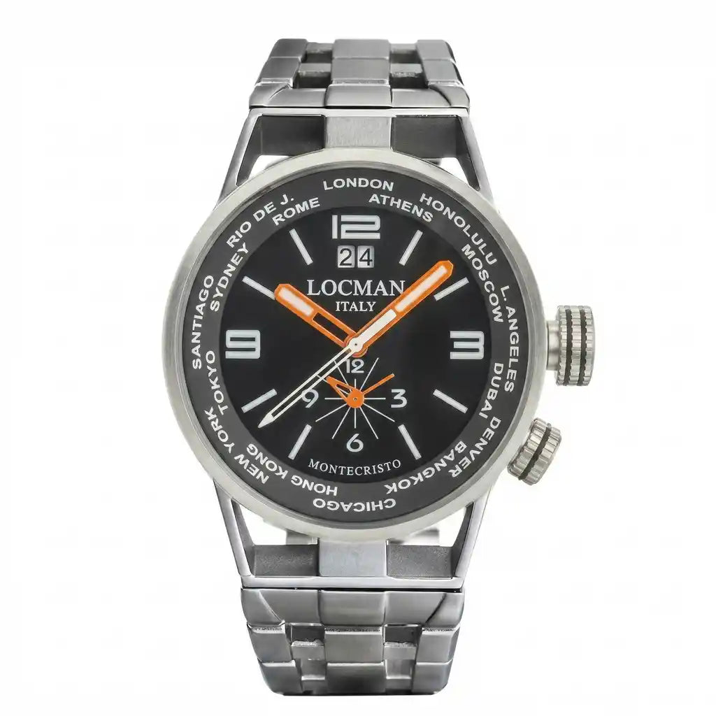 Locman Montecristo Quartz Black 44mm