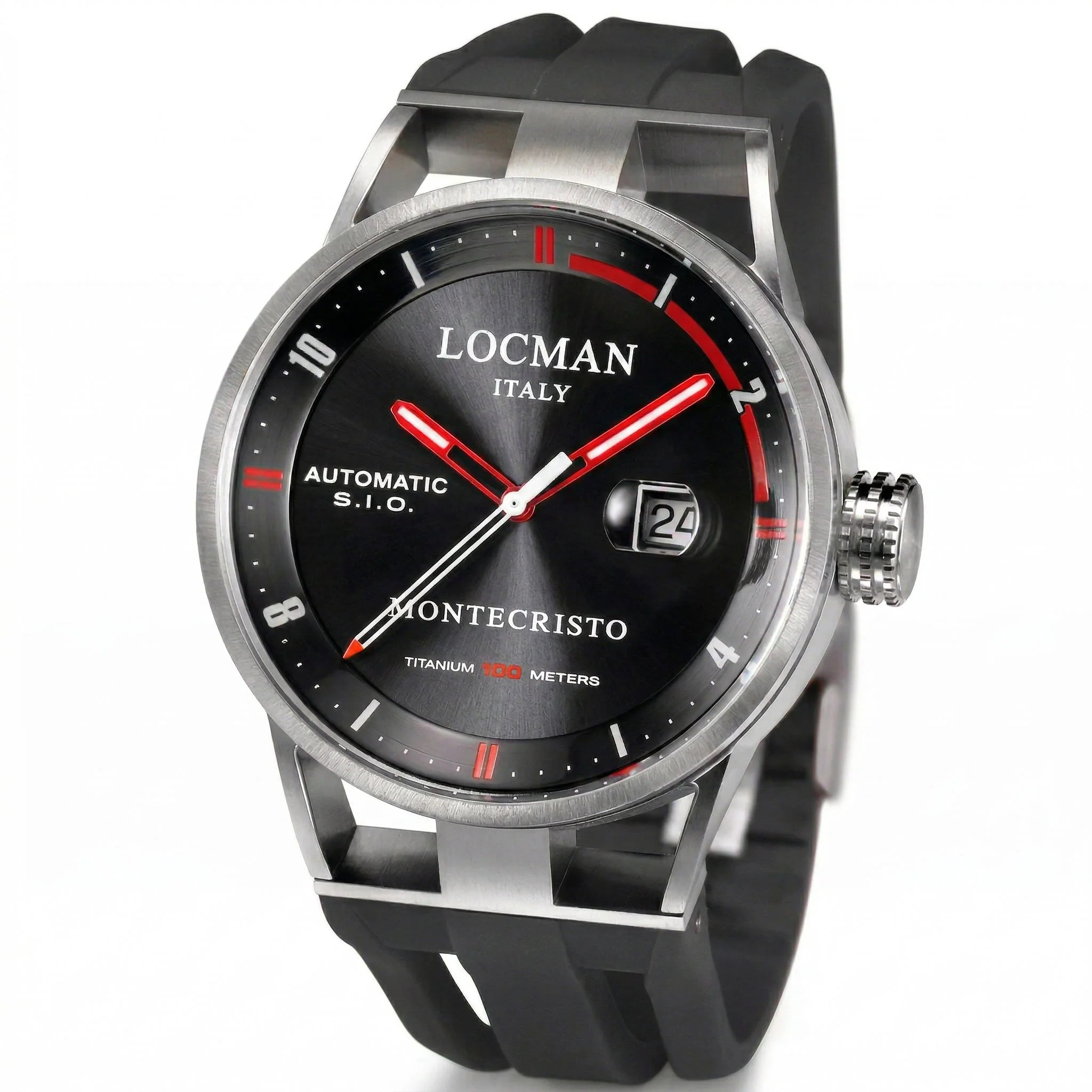 Locman Monte Cristo Automatic Black 44mm