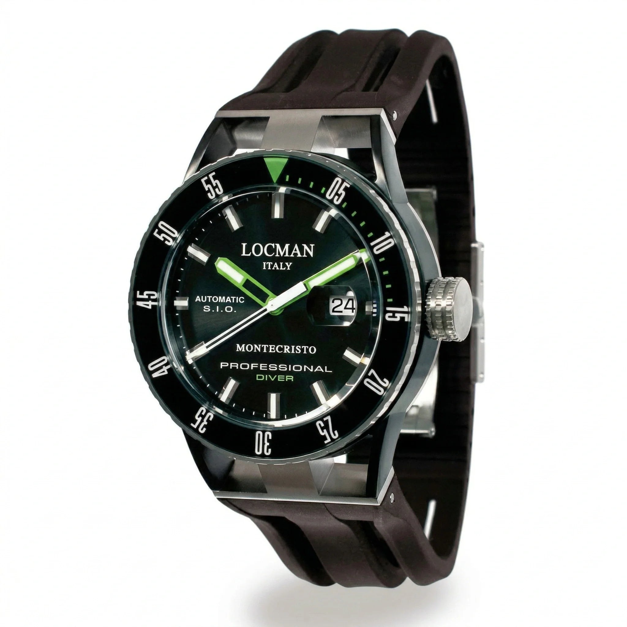 Locman Monte Cristo Automatic Black 44mm